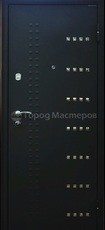 Дверь Город мастеров Салют Черный металлик  Венге тонкий №98